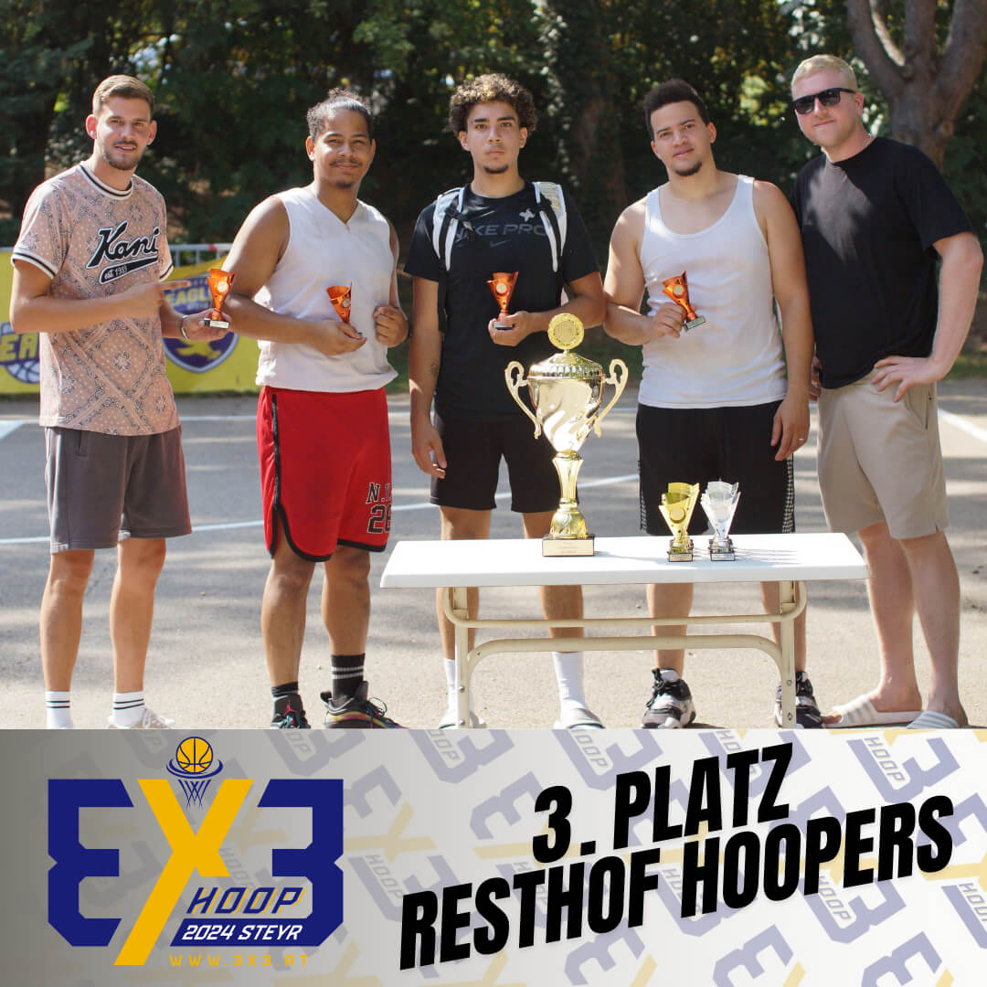 2024 - 3. Platz Resthof Hoopers