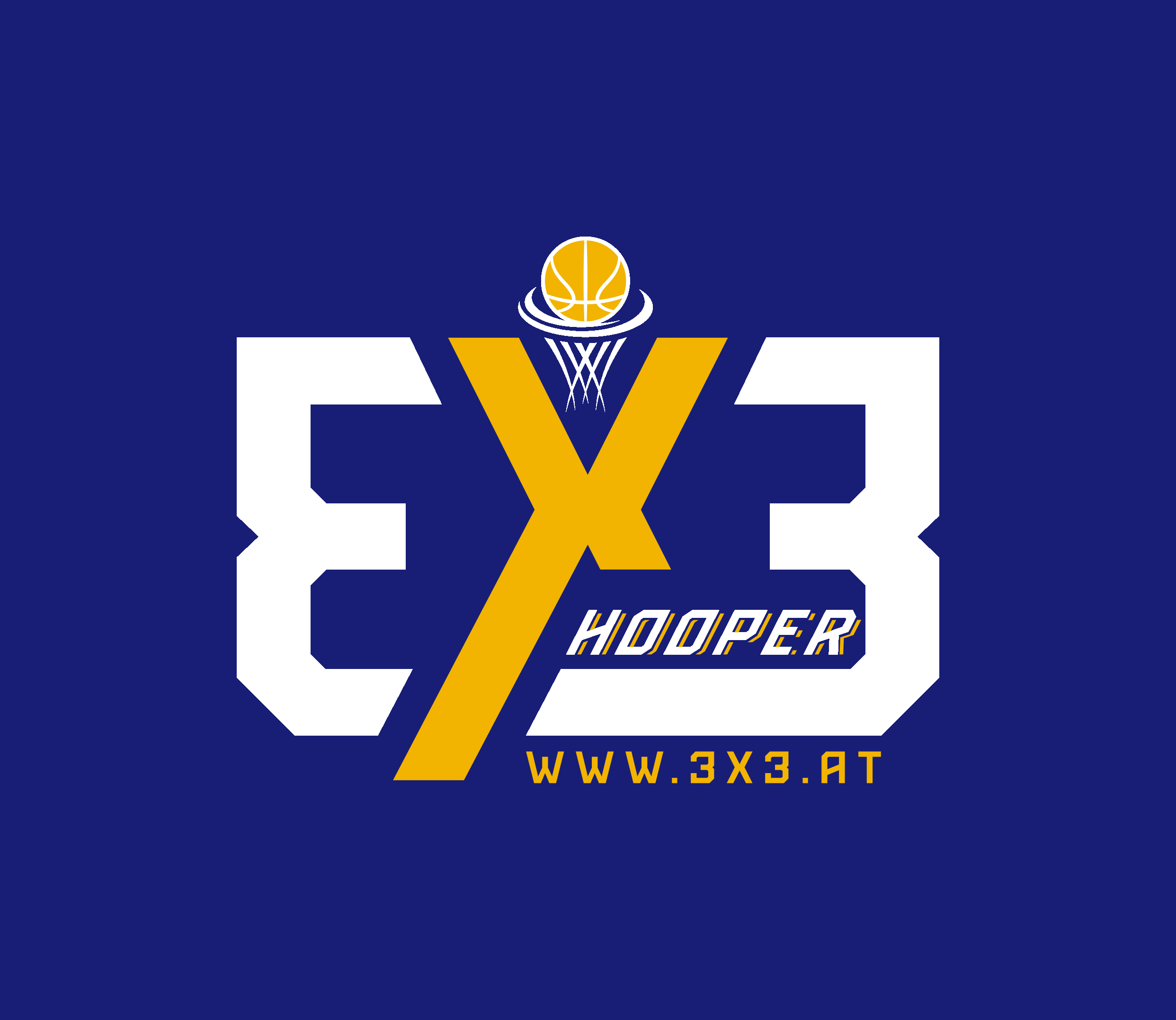 3x3 Hooper blue