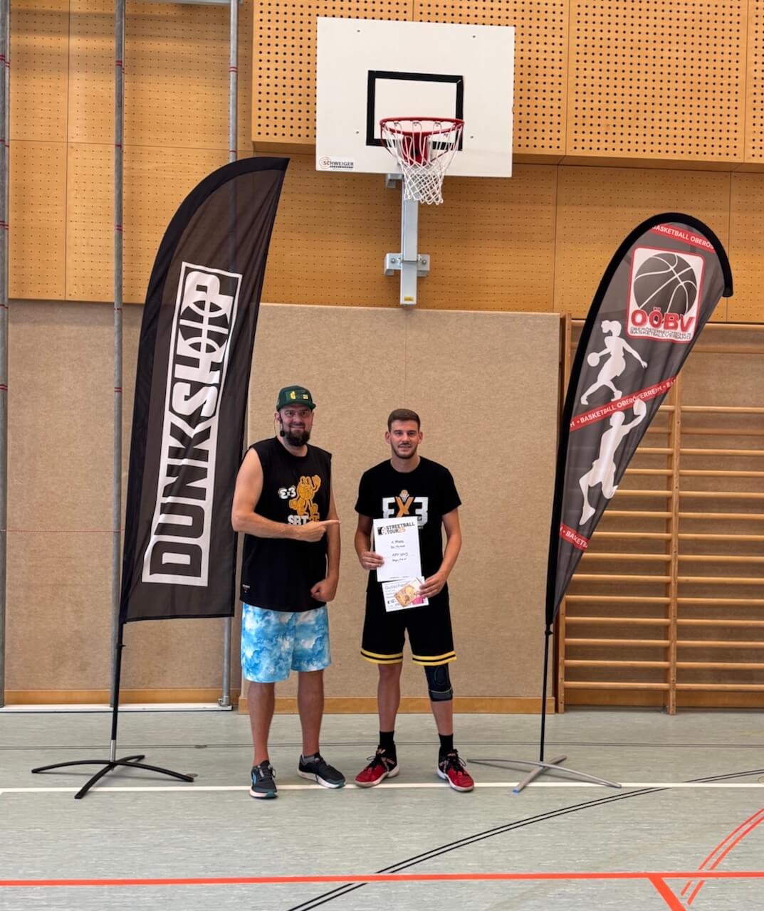 Streetballtour 2025 Steyr 3er Contest Sieger Argjend R.